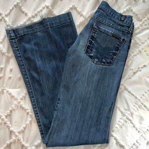 7 For All Mankind Dojo Flare Jeans